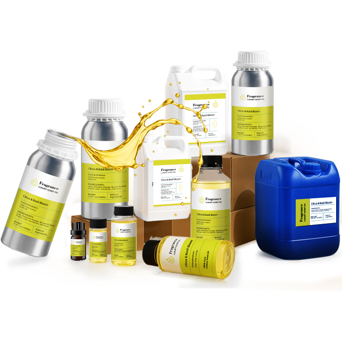 New Production Fragrance Oil and Citrus & Basil Bloom Products by Aroma Diffuser Supplier AromaProx