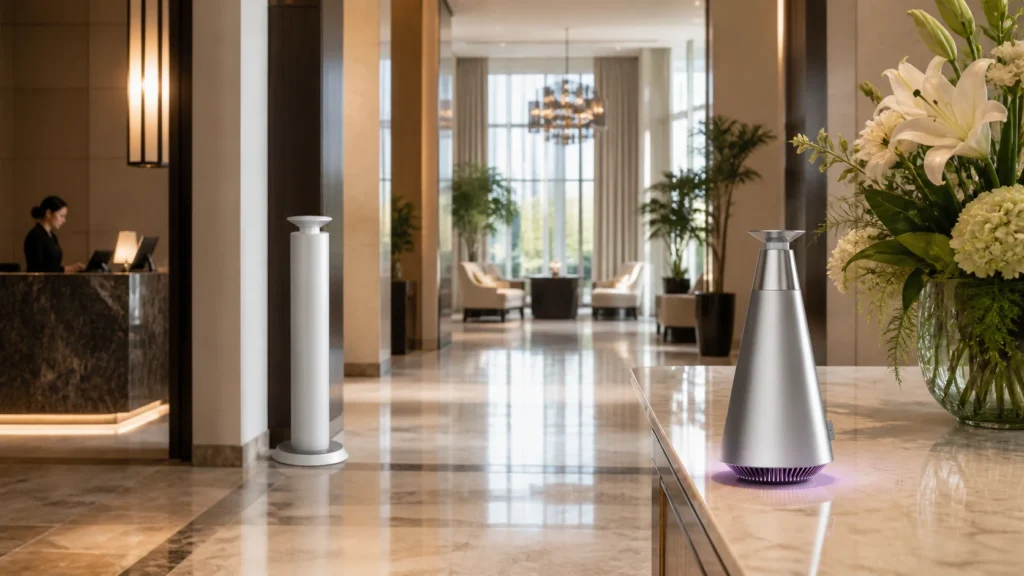 DecoPlus and MiniPro supporting hotel scent marketing across the guest arrival experience