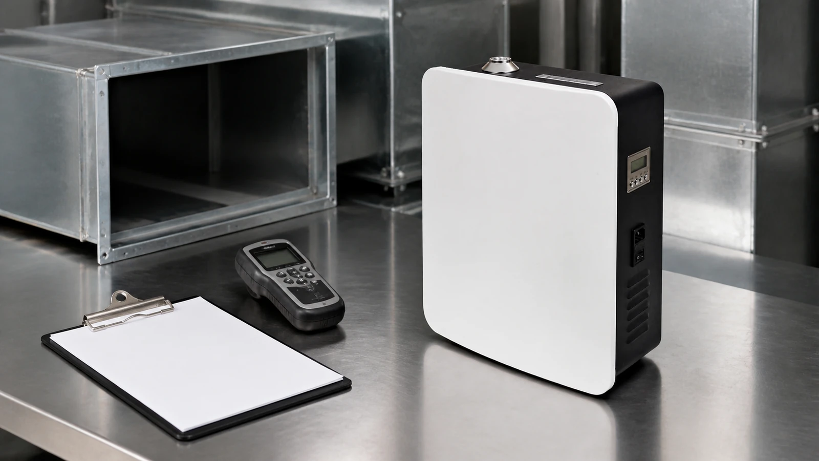 HC-5001 during HVAC scent system commissioning