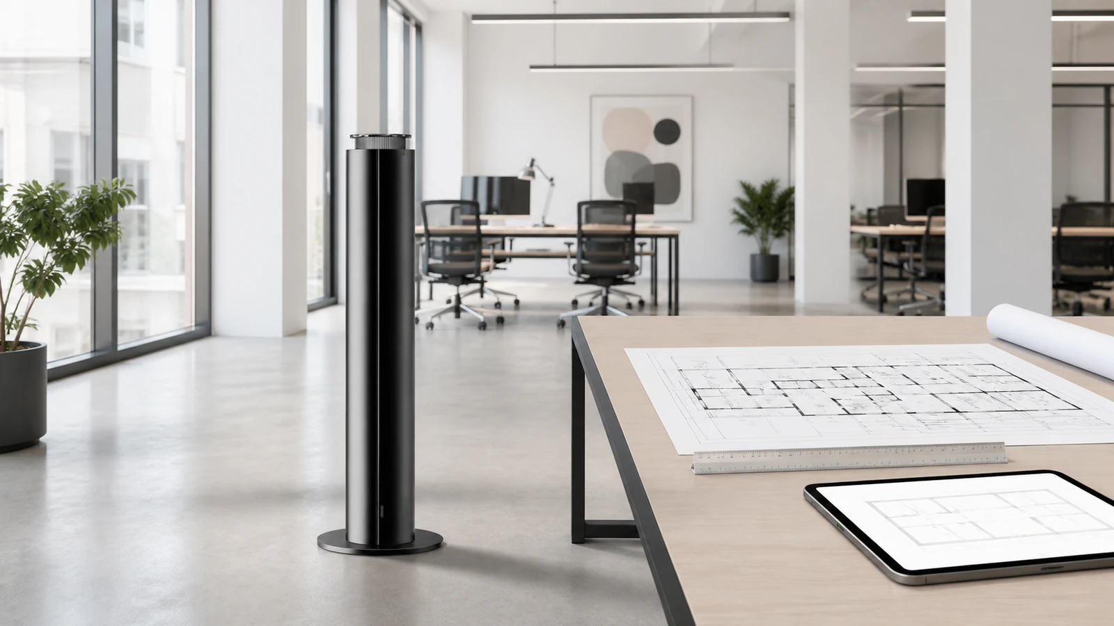 H200D used in an office scent coverage plan