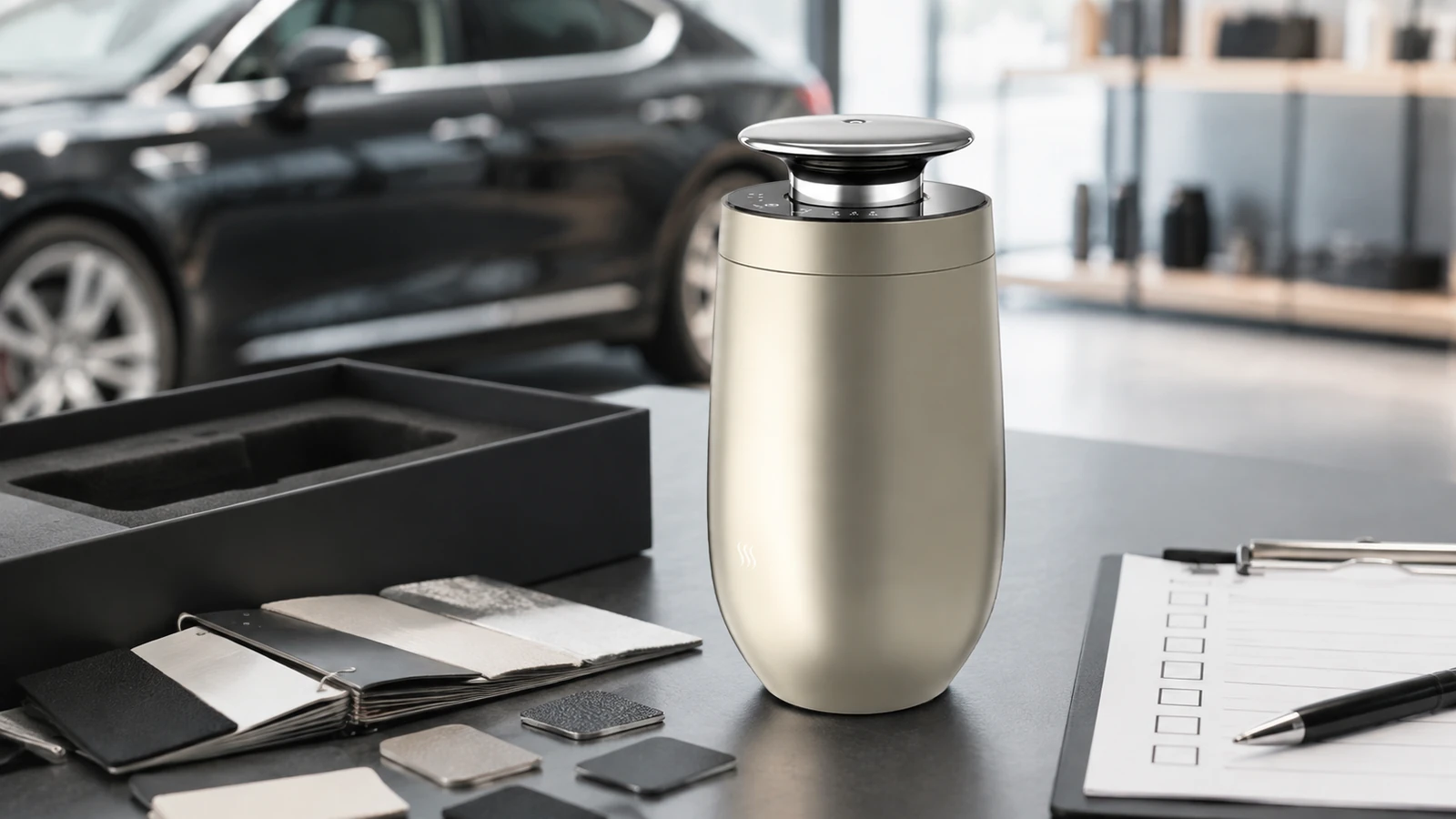 CarPro III sample undergoing wholesale product evaluation